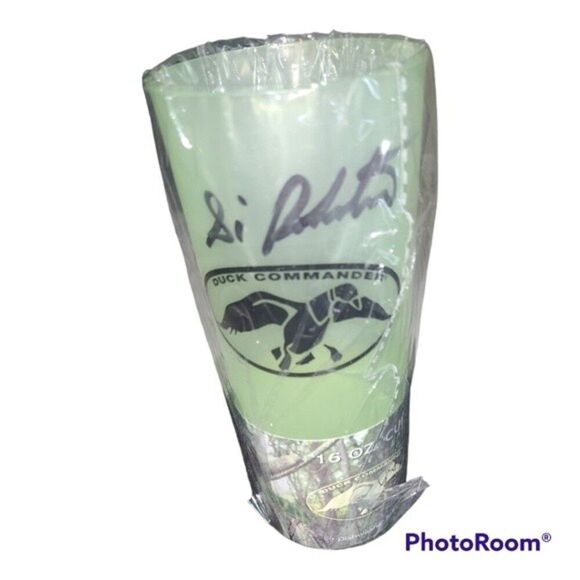Duck Dynasty UNCLE SI ROBERTSON Signed Autographed Tea Cup Duck Commander - Picture 1 of 15